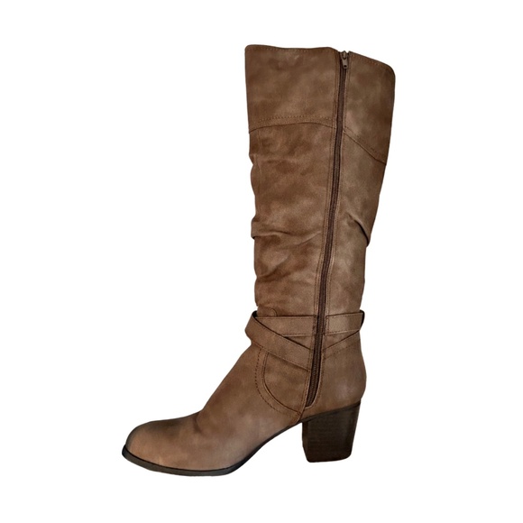 Brown "Irsimba" knee-high boots by Indigo Rd., size 8M - Picture 10 of 14